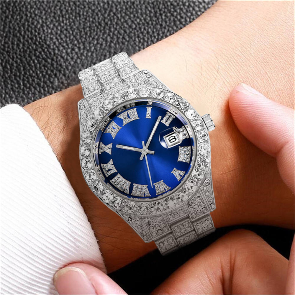 SL68 Watch Bling Hip Hop