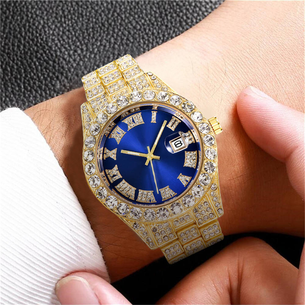 SL68 Watch Bling Hip Hop